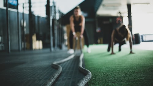 Blurry fitness